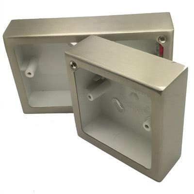 surface mount metal switch box|decorative surface mounted electrical box.